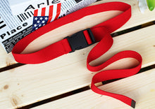 Load image into Gallery viewer, Fashion Letter Waist Band Waist Belt Boys Girls Trendy Canvas Multi-colors Waist Belt Women's Cool Waist Belt Round Hasp