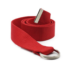 Load image into Gallery viewer, Fashion Letter Waist Band Waist Belt Boys Girls Trendy Canvas Multi-colors Waist Belt Women's Cool Waist Belt Round Hasp