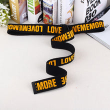 Load image into Gallery viewer, Fashion Letter Waist Band Waist Belt Boys Girls Trendy Canvas Multi-colors Waist Belt Women's Cool Waist Belt Round Hasp