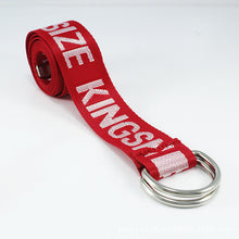 Load image into Gallery viewer, Fashion Letter Waist Band Waist Belt Boys Girls Trendy Canvas Multi-colors Waist Belt Women's Cool Waist Belt Round Hasp